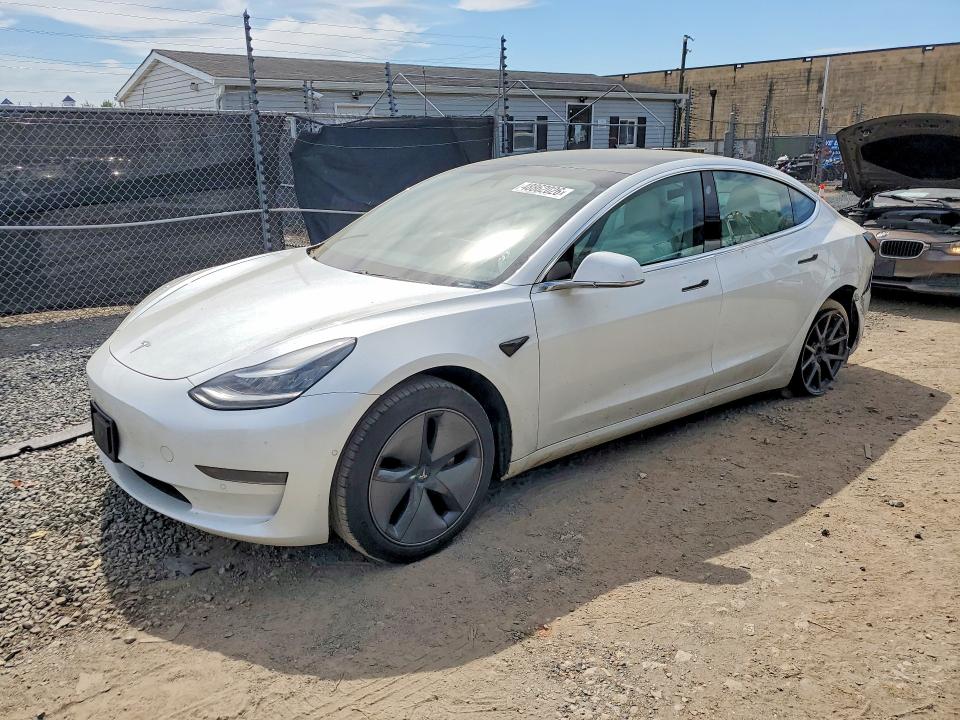 2020 Tesla Model 3 VIN 5YJ3E1EA3LF740976 COPART salvage auction — REAR END, Md - Cert Of Salvage > 75% Damage, sold $4,450 on 2026-07-15 (photo 1)