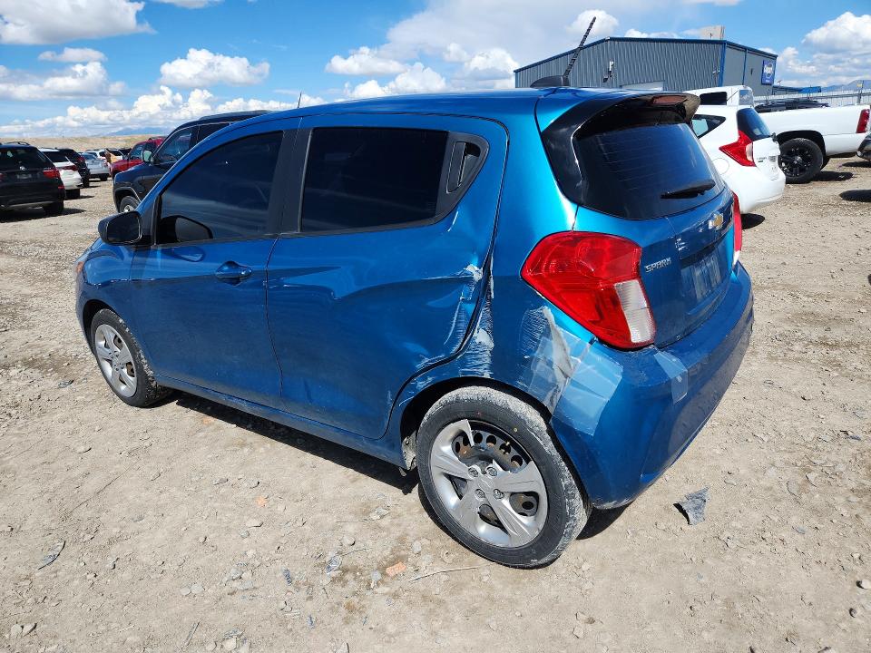 2021 Chevrolet Spark VIN KL8CB6SAXMC709757 COPART salvage auction — REAR END, Ut - Salvage Certificate, sold $1,350 on 2026-07-31 (photo 2)