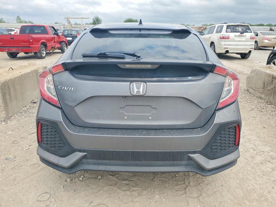 2017 Honda Civic VIN SHHFK7H57HU211964 COPART salvage auction — HAIL, KS - CERT OF TITLE-SALVAGE, sold $7,400 on 2026-07-02 (photo 6)