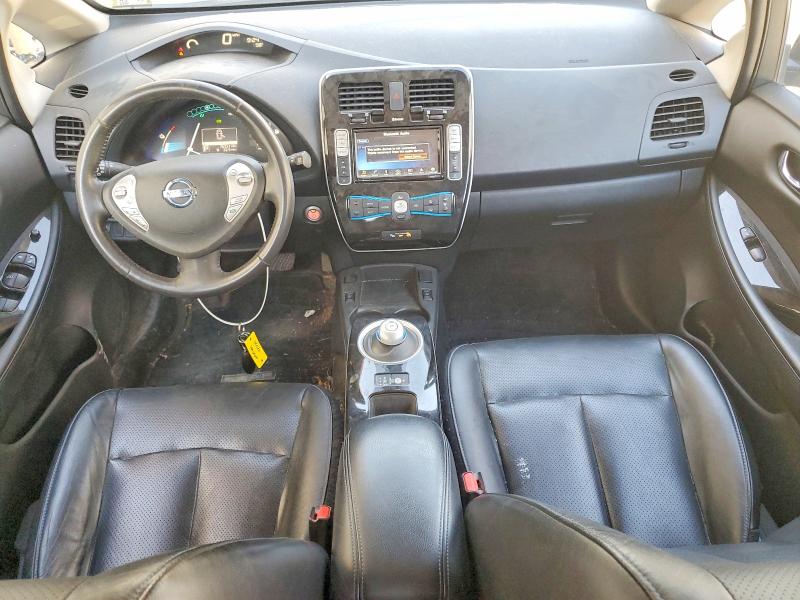 2017 Nissan Leaf VIN 1N4BZ0CP1HC310603 COPART salvage auction — REAR END, Vt - Cert Of Title-Salvage Vehicle, sold $850 on 2026-07-06 (photo 8)