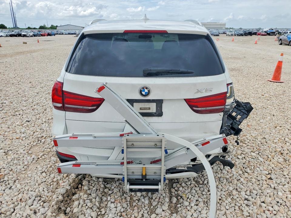 2017 BMW X5 VIN 5UXKR0C30H0V77366 COPART salvage auction — REAR END, Tx - Salvage Vehicle Title, sold $275 on 2026-07-30 (photo 6)