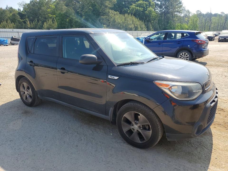 2016 Kia Soul VIN KNDJN2A23G7400637 COPART salvage auction — REAR END, Sc - Cert Of Title-Salvage, sold $1,150 on 2026-07-27 (photo 4)