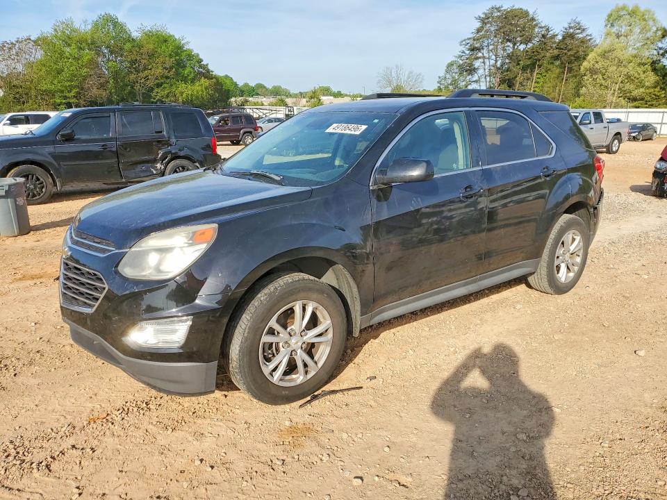 2016 Chevrolet Equinox VIN 2GNALCEK6G1125002 COPART salvage auction — REAR END, Nc - Salvage Certificate Of Title, sold $1,250 on 2026-07-06 (photo 1)