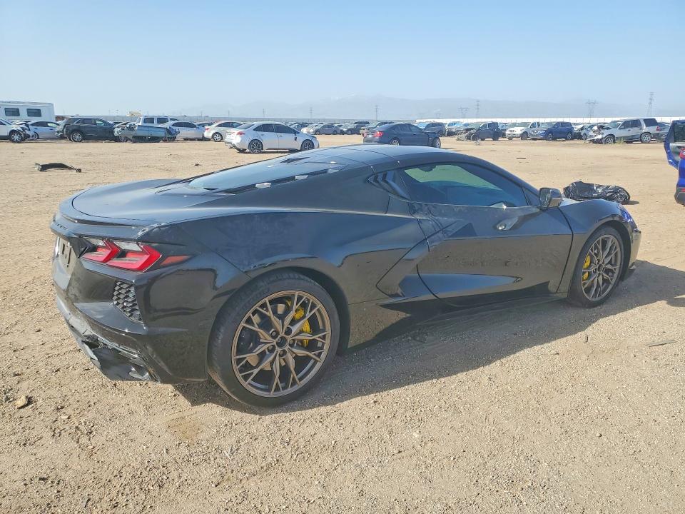 2026 Chevrolet Corvette VIN 1G1YA2D42T5106491 COPART salvage auction — REAR END, Ca - Salvage Certificate, sold $46,500 on 2026-07-20 (photo 3)