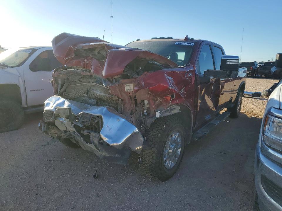 2022 Chevrolet Silverado VIN 1GC4YUEY5NF191872 COPART salvage auction — FRONT END, Tx - Salvage Vehicle Title, sold $10,700 on 2026-07-29 (photo 1)