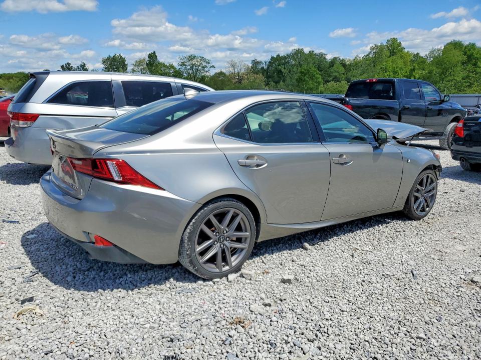 2016 Lexus Is VIN JTHCE1D26G5010818 COPART salvage auction — FRONT END, KY - CERT OF TITLE-SALVAGE, sold $2,300 on 2026-07-31 (photo 3)