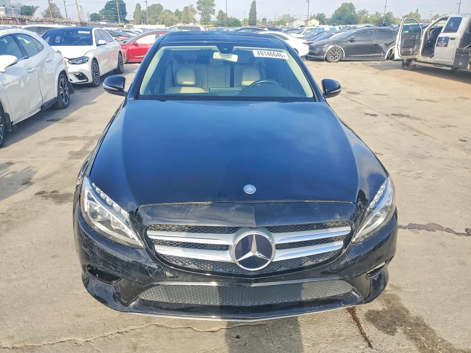 2019 Mercedes-benz C class VIN 55SWF8EB0KU316423 COPART salvage auction — FRONT END, Ca - Salvage Certificate, sold $12,000 on 2026-07-29 (photo 5)