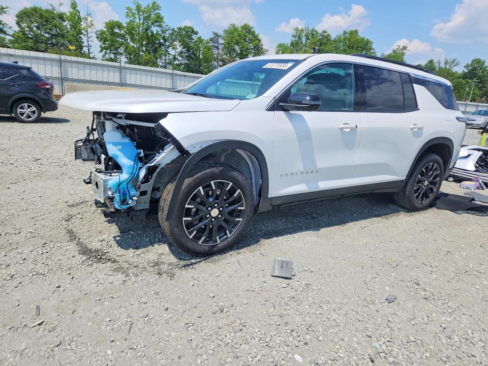 2025 Chevrolet Traverse VIN 1GNERGRS1SJ218574 COPART salvage auction — FRONT END, Sc - Cert Of Title-Salvage, sold $13,400 on 2026-07-18 (photo 1)