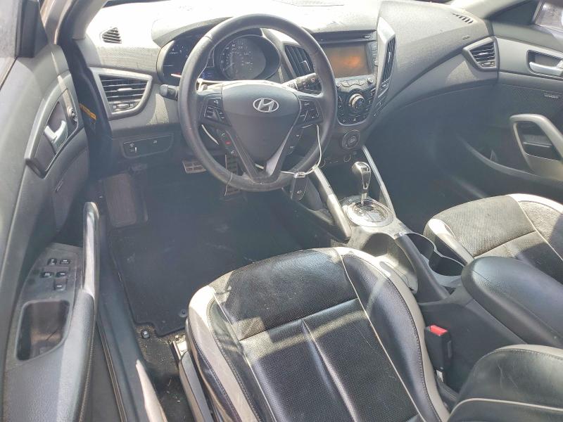 2013 Hyundai Veloster VIN KMHTC6AE5DU119710 COPART salvage auction — FRONT END, Tx - Certificate Of Title, sold $900 on 2026-07-02 (photo 8)