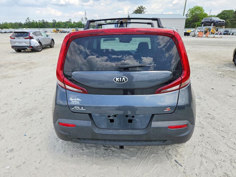 2021 Kia Soul VIN KNDJ23AU3M7768795 COPART salvage auction — FRONT END, Ga - Cert Of Title-Salvage, sold $275 on 2026-07-29 (photo 6)