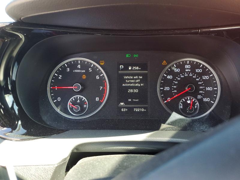 2021 Kia VIN 5XXG64J24MG065944 COPART salvage auction — FRONT END, Tn - Salvage Certificate, sold $3,700 on 2026-07-20 (photo 9)