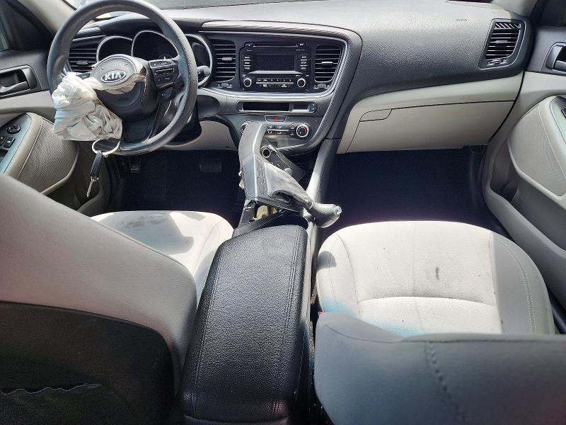 2015 Kia Optima VIN 5XXGM4A75FG485166 COPART salvage auction — FRONT END, Ms - Cert Of Title-Salvaged, sold $175 on 2026-07-08 (photo 8)