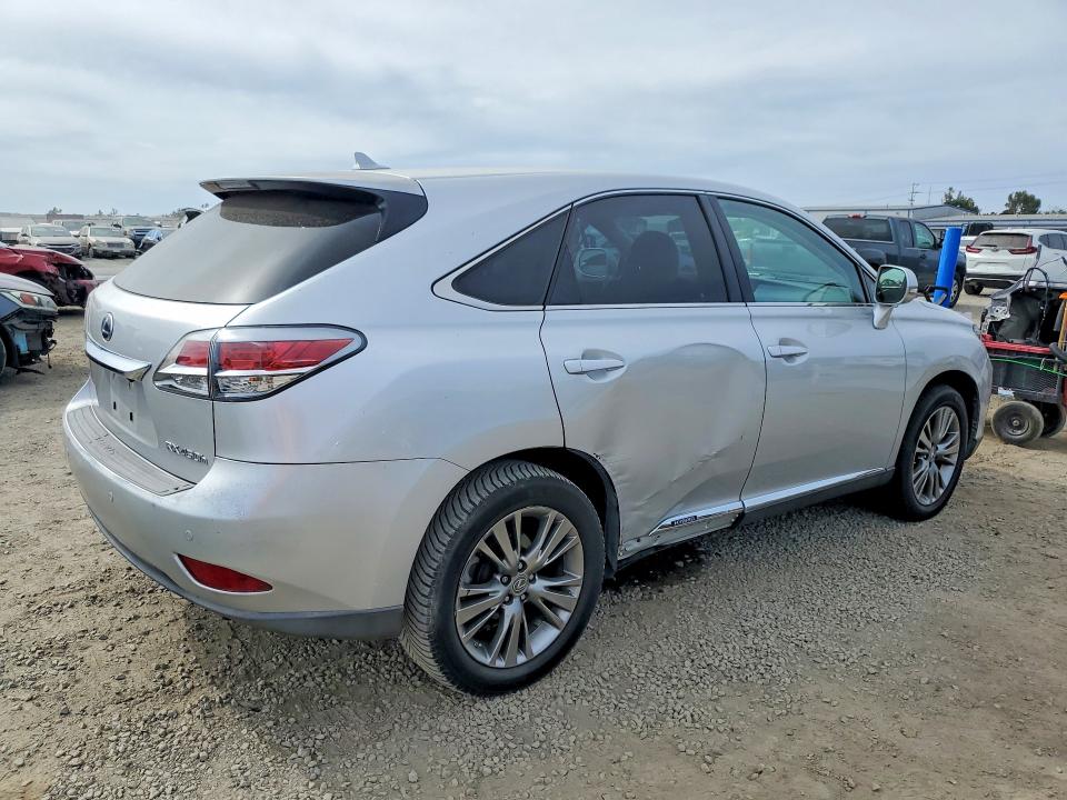 2013 Lexus Rx VIN JTJZB1BA7D2412873 COPART salvage auction — SIDE, Ca - Dis/Dlr/Exp Only Clean Title, sold $4,200 on 2026-07-10 (photo 3)