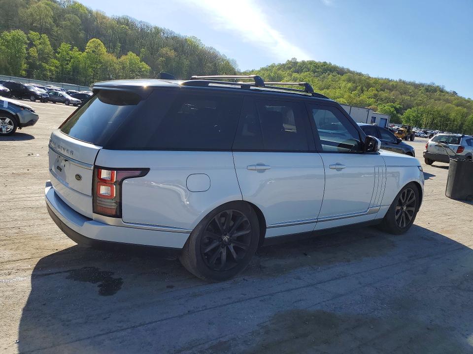 2017 Land rover RANGE ROVER VIN SALGS2FV2HA374051 COPART salvage auction — MINOR DENT/SCRATCHES, Pa - Cert Of Title, sold $11,200 on 2026-07-08 (photo 3)
