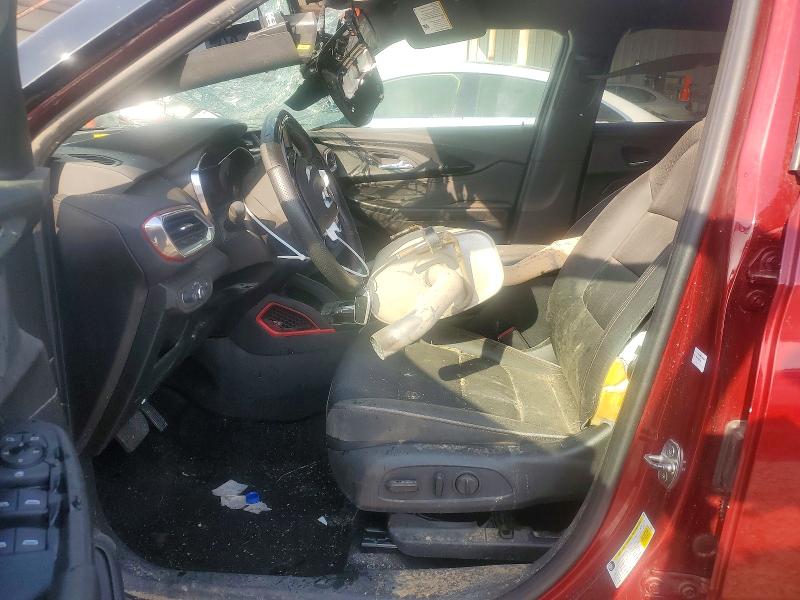 2022 Chevrolet Trailblazer VIN KL79MTSL1NB096685 COPART salvage auction — FRONT END, TX - CERTIFICATE OF TITLE, sold $150 on 2026-07-28 (photo 7)
