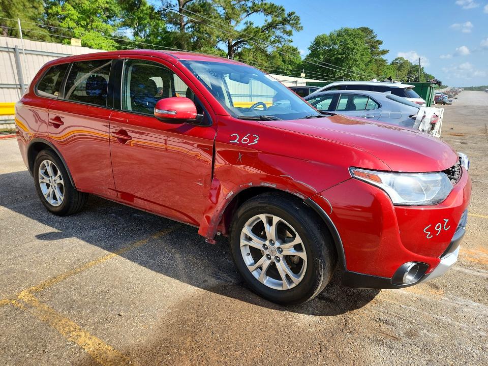2015 Mitsubishi Outlander VIN JA4AD3A35FZ009021 COPART salvage auction — SIDE, Al - Cert Of Title-Salvage Title, sold $1,300 on 2026-07-20 (photo 4)