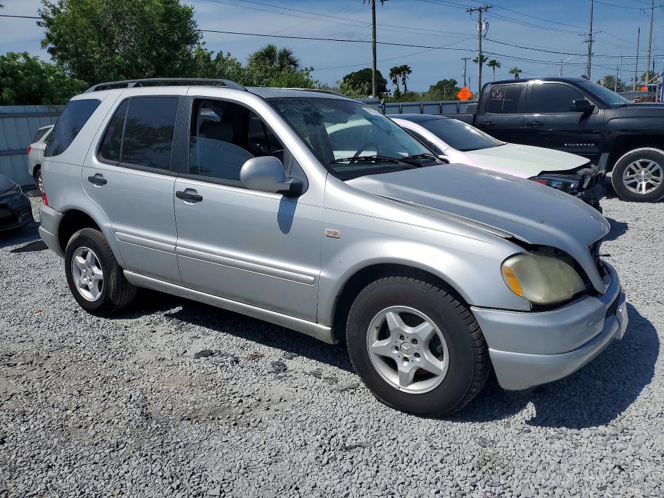 2001 Mercedes-benz M-klasse VIN 4JGAB54E81A260817 COPART salvage auction — FRONT END, Fl - Certificate Of Destruction, sold $350 on 2026-07-10 (photo 4)