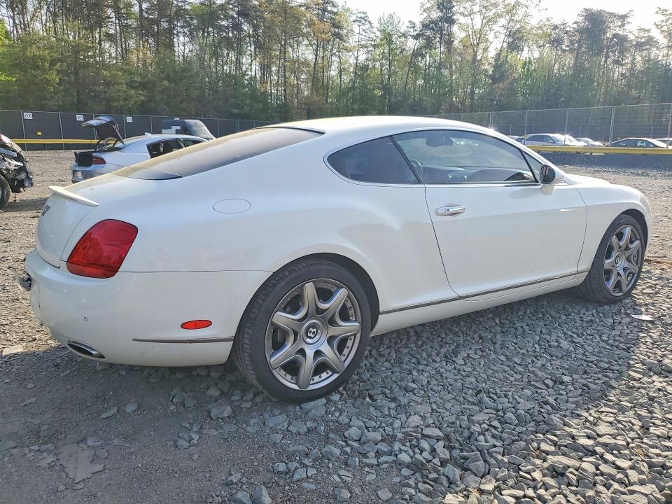2006 Bentley Continental VIN SCBCR63W66C032452 COPART salvage auction — REAR END, Md - Cert Of Salvage > 75% Damage, sold $6,800 on 2026-07-21 (photo 3)