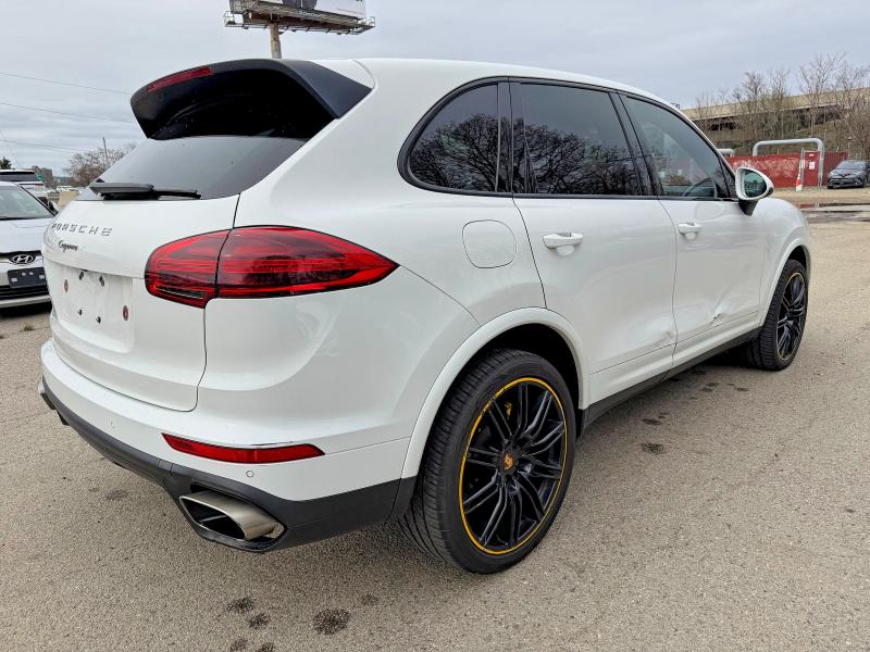 2018 Porsche Cayenne VIN WP1AA2A21JKA02261 COPART salvage auction — Minor Dent/Scratches, IN - CERTIFICATE OF TITLE (P), sold $11,200 on 2026-05-20 (photo 4)