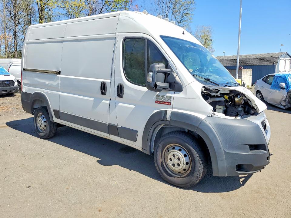 2019 Ram Promaster 2500 VIN 3C6TRVCG5KE531012 COPART salvage auction — FRONT END, Ct - Cert Of Title-Salvage, sold $2,450 on 2026-07-30 (photo 4)