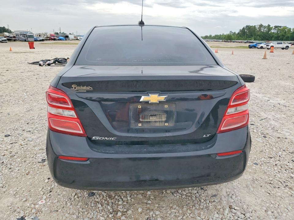 2018 Chevrolet SONIC VIN 1G1JD5SH1J4137931 COPART salvage auction — FRONT END, Tx - Certificate Of Title, sold $1,100 on 2026-07-02 (photo 6)
