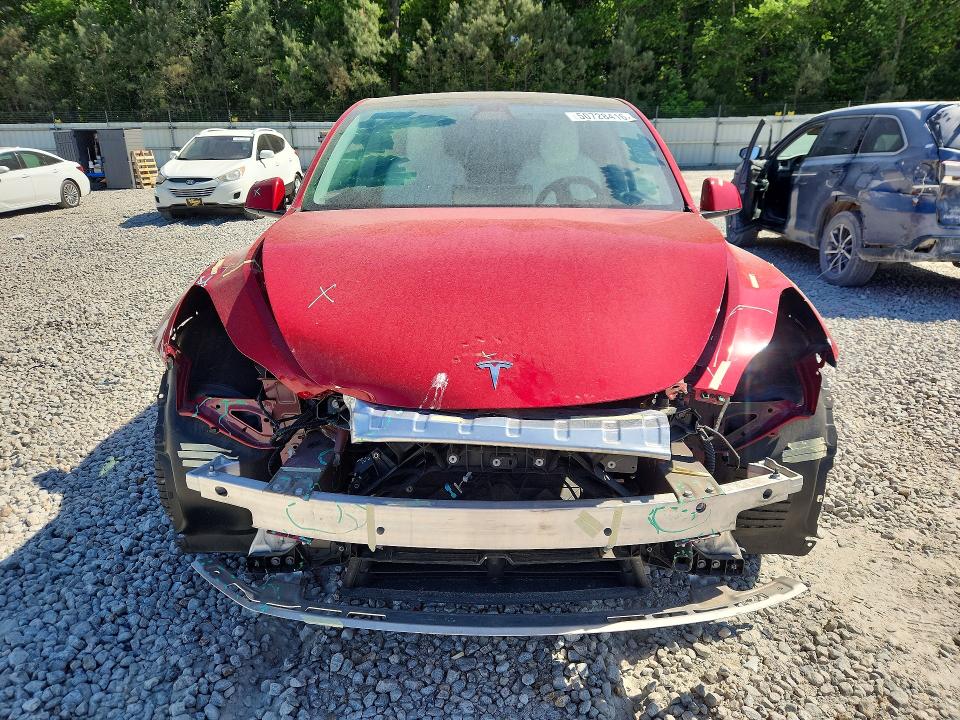 2021 Tesla Model y VIN 5YJYGDEF5MF305696 COPART salvage auction — FRONT END, Ga - Cert Of Title-Salvage, sold $8,400 on 2026-07-09 (photo 5)