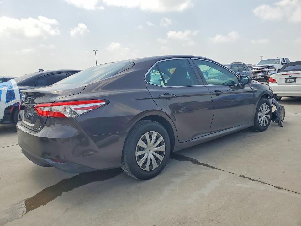 2018 Toyota Camry VIN 4T1B31HK0JU502993 COPART salvage auction — FRONT END, Tx - Certificate Of Title (P), sold $6,400 on 2026-07-09 (photo 3)