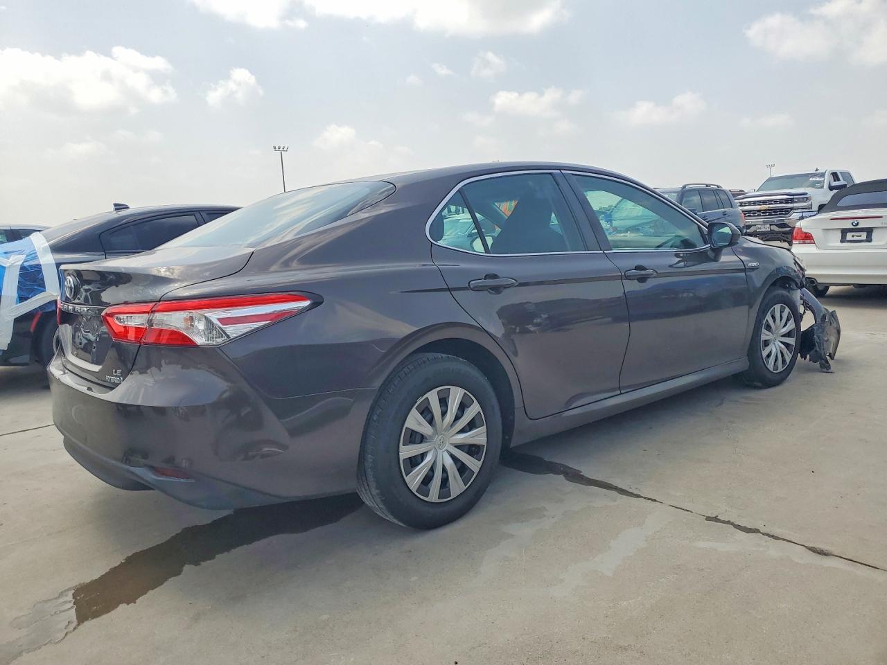 2018 Toyota Camry VIN 4T1B31HK0JU502993 COPART salvage auction — Front End, TX - CERTIFICATE OF TITLE (P), sold $4,450 on 2026-07-08 (photo 3)