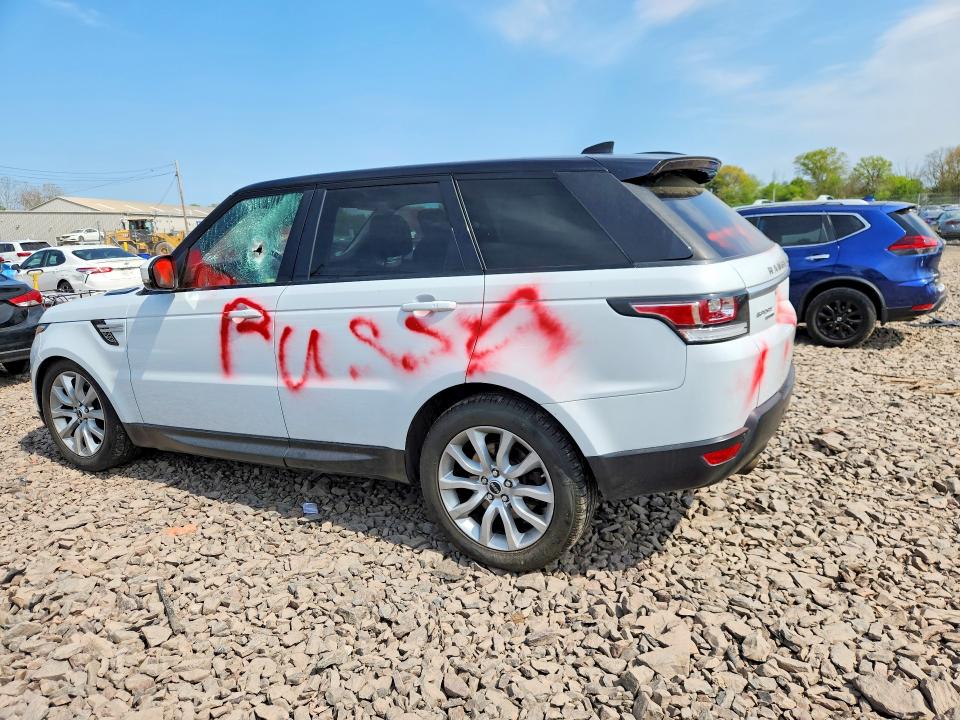 2017 Land rover RANGE ROVER VIN SALWR2FV3HA671577 COPART salvage auction — VANDALISM, PA, sold $3,900 on 2026-09-02 (photo 2)