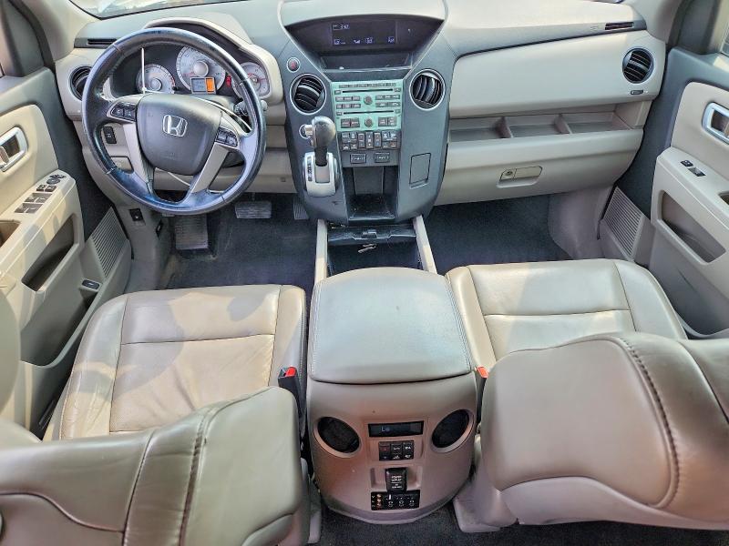 2011 Honda Pilot VIN 5FNYF4H69BB503404 COPART salvage auction — FRONT END, Tx - Salvage Vehicle Title, sold $1,900 on 2026-07-02 (photo 8)