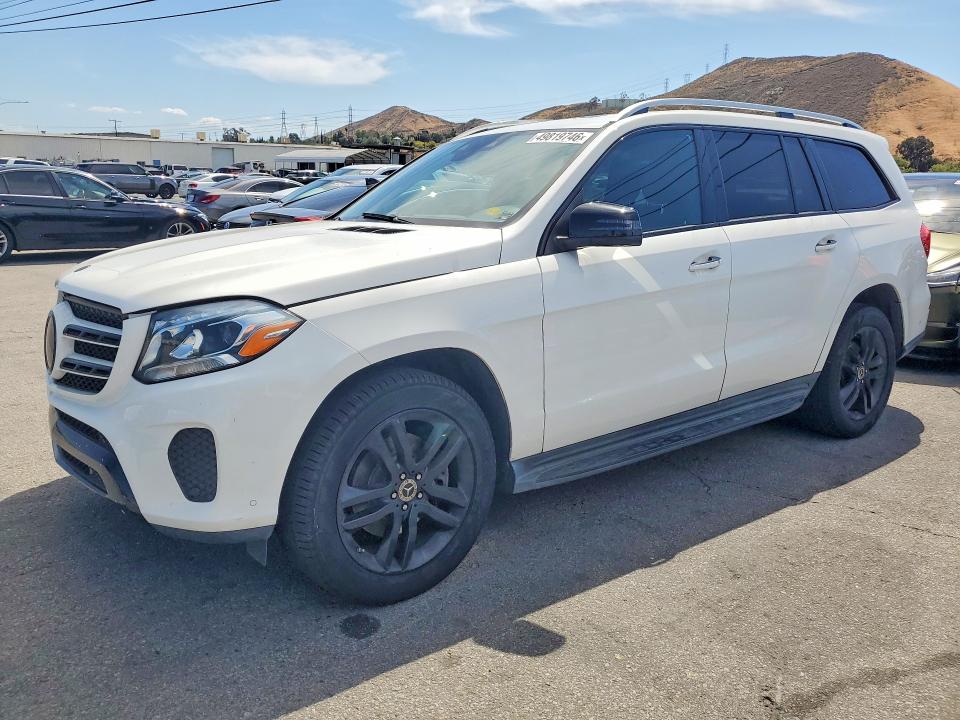 2018 Mercedes-benz Gls VIN 4JGDF6EEXJB113625 COPART salvage auction — NORMAL WEAR, Ca - Dis/Dlr/Exp Only Clean Title, sold $7,000 on 2026-07-02 (photo 1)