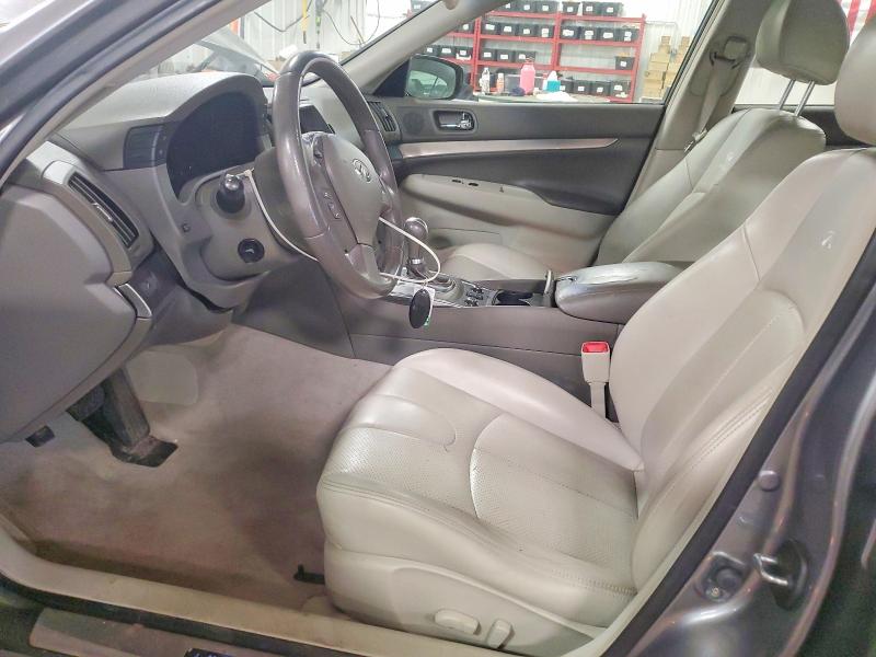 2011 Infiniti G37 VIN JN1CV6AR8BM410137 COPART salvage auction — FRONT END, Mn - Cert Of Title-Salvage, sold $1,600 on 2026-07-09 (photo 7)