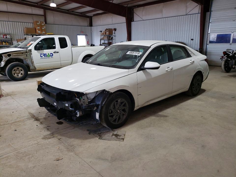 2024 Hyundai Elantra VIN KMHLM4DG9RU678618 COPART salvage auction — FRONT END, MD - CERT OF SALVAGE > 75% DAMAGE, sold $5,300 on 2026-07-03 (photo 1)