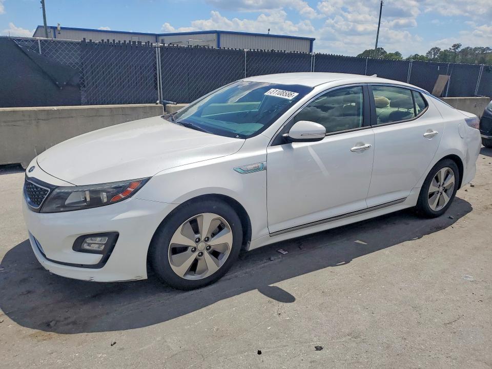 2015 Kia Optima VIN KNAGN4AD9F5090525 COPART salvage auction — MINOR DENT/SCRATCHES, Fl - Certificate Of Title, sold $500 on 2026-07-28 (photo 1)