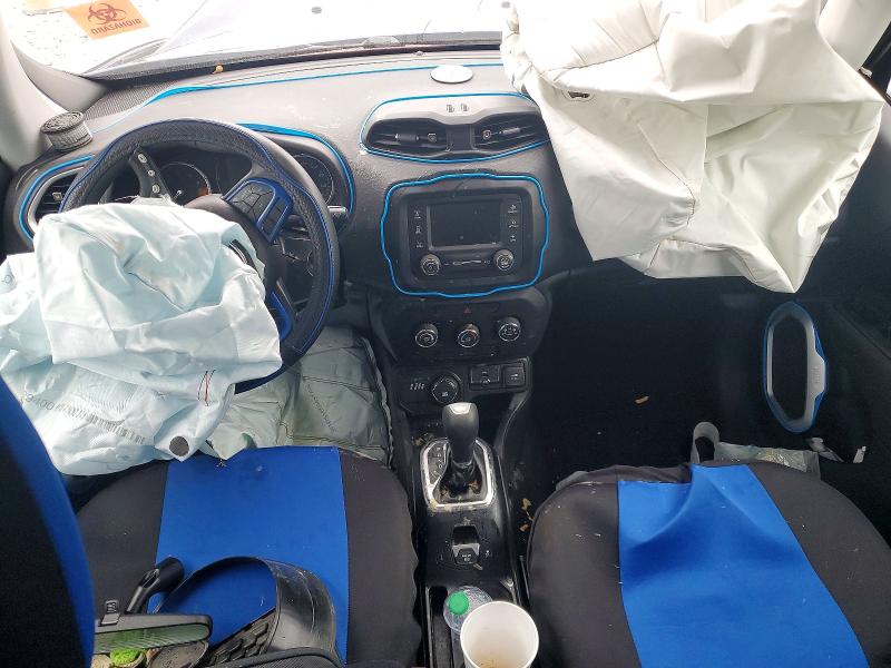 2018 Jeep Renegade VIN ZACCJBAB8JPH49338 COPART salvage auction — FRONT END, Nc - Salvage Certificate Of Title, sold $525 on 2026-08-12 (photo 8)
