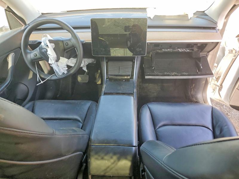 2020 Tesla Model y VIN 5YJYGDEE2LF053976 COPART salvage auction — FRONT END, Ca - Salvage Certificate, sold $3,450 on 2026-07-31 (photo 8)