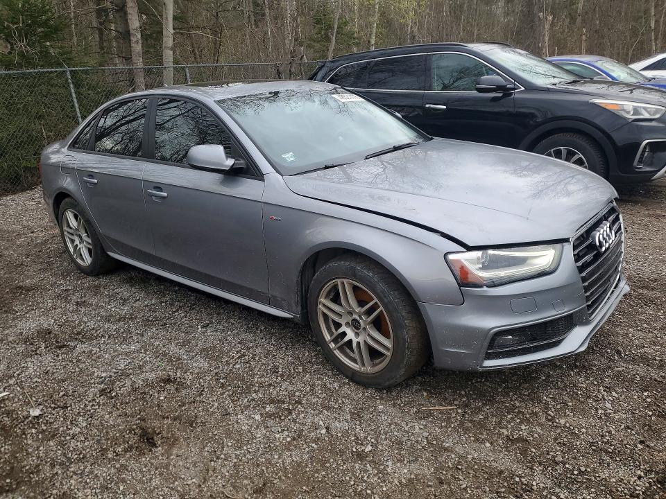 2016 Audi A4 VIN WAUBFCFL7GN009136 COPART salvage auction — FRONT END, ON - PERMIT SALVAGE, sold $200 on 2026-07-30 (photo 4)