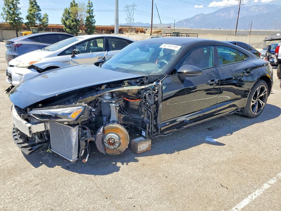 2024 Audi E-tron gt VIN WAUCJBFW6R7004606 COPART salvage auction — FRONT END, Salvage Title, sold $10,800 on 2026-07-21 (photo 1)