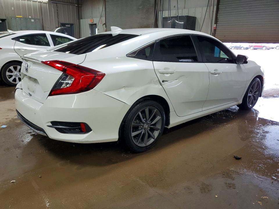 2020 Honda Civic VIN 19XFC1F39LE013253 COPART salvage auction — SIDE, Il - Salvage Certificate, sold $4,900 on 2026-07-09 (photo 3)