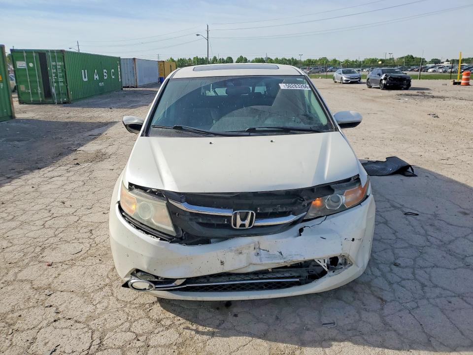 2016 Honda Odyssey VIN 5FNRL5H91GB038850 COPART salvage auction — FRONT END, In - Certificate Of Title, sold $1,850 on 2026-07-02 (photo 5)