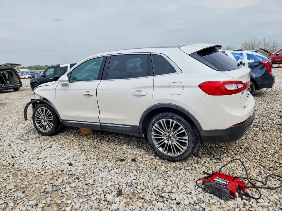 2016 Lincoln Mkx VIN 2LMPJ8LRXGBL20813 COPART salvage auction — FRONT END, MI - CERTIFICATE OF TITLE, sold $1,300 on 2026-07-02 (photo 2)