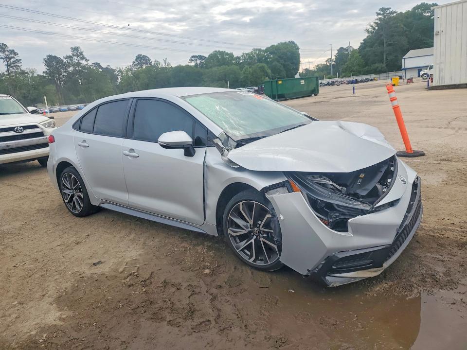 2022 Toyota Corolla VIN 5YFS4MCE2NP129916 COPART salvage auction — FRONT END, La - Certificate Of Title, sold $425 on 2026-07-28 (photo 4)