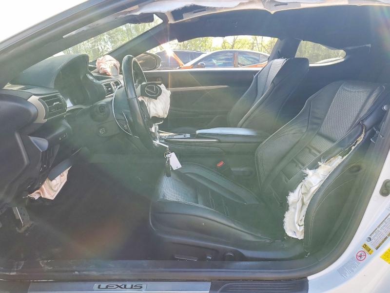 2015 Lexus Rc VIN JTHHE5BC9F5003711 COPART salvage auction — FRONT END, Md - Cert Of Salvage > 75% Damage, sold $600 on 2026-07-23 (photo 7)