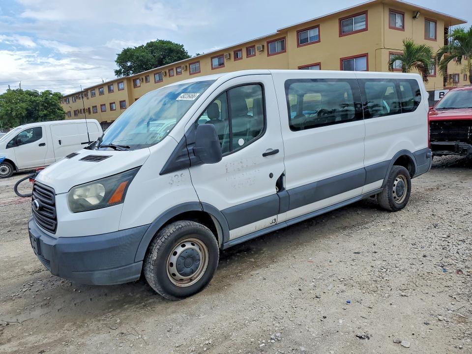 2015 Ford Transit VIN 1FBZX2ZM9FKB13368 COPART salvage auction — SIDE, Pa - Cert Of Title (P), sold $7,400 on 2026-07-31 (photo 1)