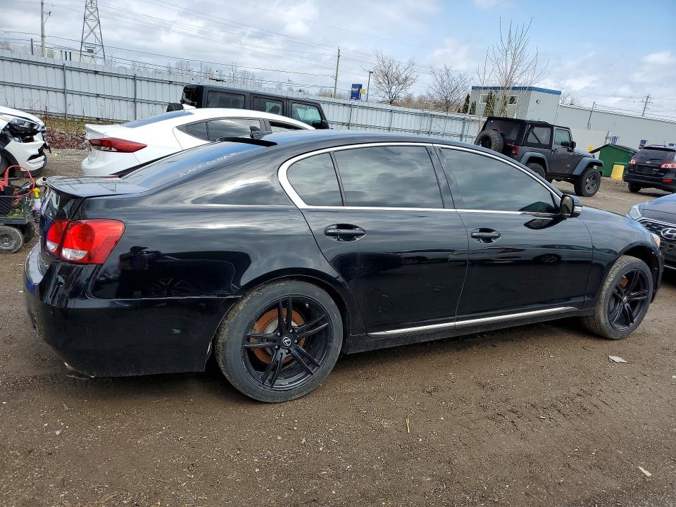 2009 Lexus Gs 350 VIN JTHCE96S390023022 COPART salvage auction — UNDERCARRIAGE, ON - PERMIT NO BRAND - UNFIT, sold $1,050 on 2026-07-07 (photo 3)