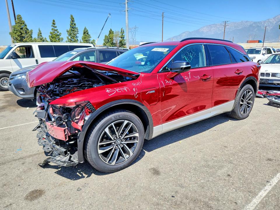2024 Acura Zdx VIN 4W5KHNRL5RZ510593 COPART salvage auction — FRONT END, Ca - Salvage Certificate, sold $6,800 on 2026-07-02 (photo 1)