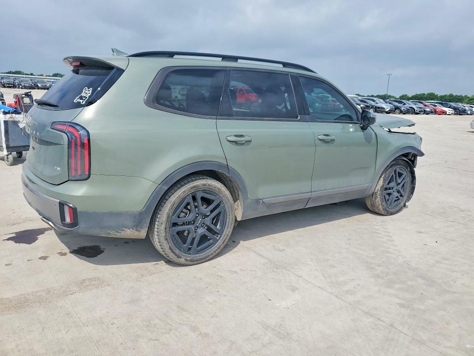 2023 Kia Telluride VIN 5XYP5DGC2PG360012 COPART salvage auction — FRONT END, Tx - Salvage Vehicle Title, sold $7,300 on 2026-07-16 (photo 3)
