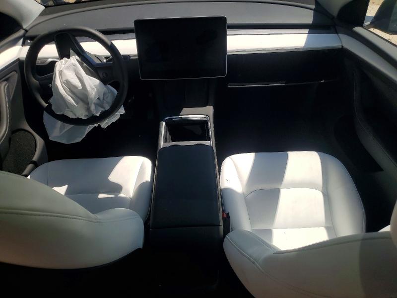 2023 Tesla Model y VIN 7SAYGDEE3PA185036 COPART salvage auction — FRONT END, Nc - Salvage Certificate Of Title, sold $12,100 on 2026-07-17 (photo 8)