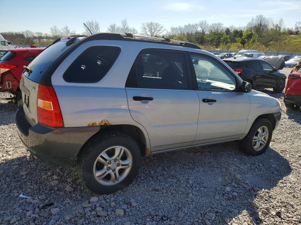2008 Kia Sportage VIN KNDJE723887548983 COPART salvage auction — MINOR DENT/SCRATCHES, Ky - Bill Of Sale/Part Only/No Titl, sold $350 on 2026-07-24 (photo 3)