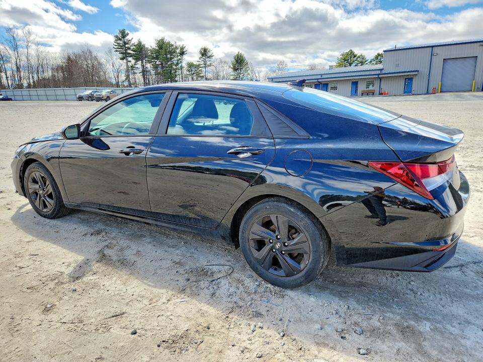 2021 Hyundai Elantra VIN 5NPLM4AG5MH008527 COPART salvage auction — FRONT END, MA - CERT OF TITLE-SALVAGE, sold $3,450 on 2026-07-30 (photo 2)